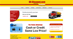 Desktop Screenshot of oil-discount.com